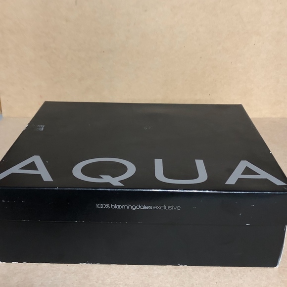 NWT Aqua Blane Studded Leather Western Booties - Picture 7 of 7